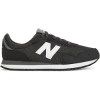 New Balance per donna/ragazza. GC323V1 323 scarpe da ginnastica nere (38.5), Nero, Basso, Stringhe, Casual, Sportivo, moda per bambini