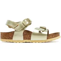 Birkenstock Kid's Rio AS Sandali Bambini (25 - Narrow, beige)