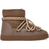 INUIKII per donna. 1001.003.0122 Stivali di Pelle Classic tortora (38), Basso, Stringhe, Casual, Taupe