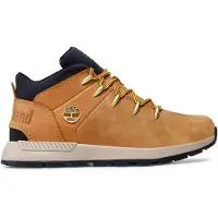 Timberland unisex per bambino. TB0A2G8K2311 Stivaletti Sprint Trekker in pelle marrone (37), Basso, Stringhe, Casual, Sostenibile, moda per