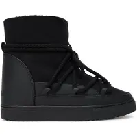 INUIKII per donna. 1001.004.0042 Stivali in Pelle Classic Wedge nero (37), 3 a 5cm, Nessuno, Casual, Classico