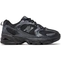 New Balance per uomo. MR530 530 scarpe da ginnastica nere (37), Nero, Basso, Stringhe, Casual