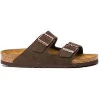 Birkenstock Zoccoletto 'Arizona' marrone scuro / bronzo