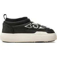 Moon boot - Pantofole imbottite - Park Soft Flower Black/White per Donne - Taglia 41 - Nero