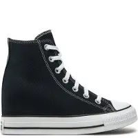 Converse Ctas Wedge Hi Black/red Black/red/navy Taglia: 39.5 | Sneakers Outlet | Donna | Nero