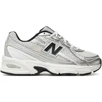 New Balance unisex. U740V2 740 scarpe da ginnastica bianche (39.5), Bianco, Basso, Stringhe, Sportivo