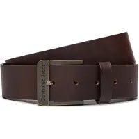 Calvin Klein J 4cm Ckj Belt Turkish Coffee Taglia: 80 | Cinture Outlet | Uomo | Marrone
