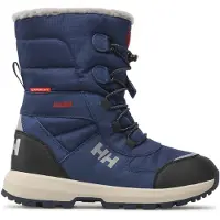 Helly Hansen unisex per bambino. 11759 Stivali Silverton HT blu navy (32), Basso, Stringhe, Sportivo, All'aperto, moda per bambini