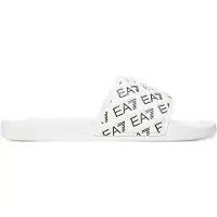 EA7 unisex. 7X000109_AF15125 Infradito con logo bianco oliva (43), Basso, Nessuno, Casual, Beachwear