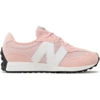New Balance unisex per bambino. GS327V1 327 scarpe da ginnastica rosa (39), Basso, Stringhe, Casual, moda per bambini
