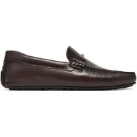 BOSS per uomo. 50548100 Mocassini in pelle Noel Mocc marrone (44), Basso, Nessuno, Casual, Classico
