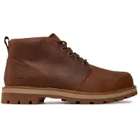 Timberland per uomo. TB0A69TWEM61 Stivaletti Chukka Britton Road in pelle marrone medio (43.5), Basso, Stringhe, Casual, Sostenibile