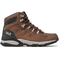 Jack Wolfskin Women's Refugio Texapore Mid Scarpe da trekking Donna (36, marrone)