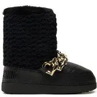Moschino Heart Chain Snow Boots Black Taglia: 39-40 | Stivali Outlet | Donna | Bianco