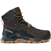 Salomon - Scarpe da trekking in GORE-TEX - Quest Element Gtx Delicioso/Black/Dull Gold per Uomo - Taglia 42 2/3 - Marrone