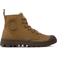 Palladium - Scarpe alte in pelle - Pampa Hi Zip Wl Mahogany per Uomo in Pelle - Taglia 44 - Marrone