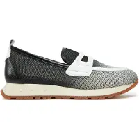 Hispanitas per donna. BHV254043 Scarpe da ginnastica nere Kansas (38), Pelle, Nero, 3 a 5cm, Nessuno, Casual