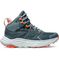 Hoka One One - Scarpe da trekking da giorno in GORE-TEX - Anacapa 2 Mid GTX W Mountain Fog/Droplet per Donne in Poliestere Riciclato - Taglia 36 2/3 - Blu