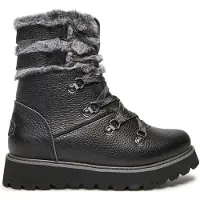 Roxy - Stivali doposci donna foderati di pelliccia - Brandi III Black per Donne in Pelle - Taglia 9 US - Nero