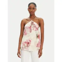 Guess Marciano GUESS Bianca Sl Top Chain Blossom Charm Taglia: 36 | Magliette intime Outlet | Donna