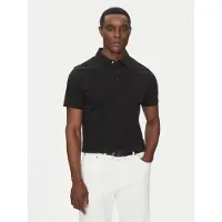 Michael Kors per uomo. CB95FGVC93 Polo in cotone nero (M), Casual, Manica corta