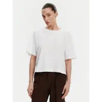 French Connection Tally Jrsy Sslv Crewnk Tee Linen White Taglia: XL | Pantaloni da completo Outlet | Donna | Bianco