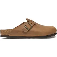 Birkenstock Zoccoletto 'Boston Leoi' cognac