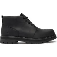 Timberland per uomo. TB0A69TWW021 Stivali Chukka Britton Road in pelle nera media (45), Nero, Basso, Stringhe, Casual, Sostenibile