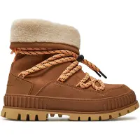 Palladium - Stivaletti in suede - Pallashock Hiver W Dear Brown per Donne in Pelle - Taglia 36 - Marrone