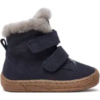 Froddo Kid's Minni Suede Scarpe invernali Bambini (24, nero)