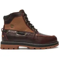 Timberland per uomo. TB0A697HEIW1 Stivaletti Britton Road Mid in pelle nera (44.5), Basso, Stringhe, Casual, Sostenibile