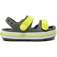 Crocs Kid's Crocband Cruiser Sandal Sandali Bambini (23-24, grigio)