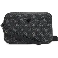 GUESS Borsa A Tracolla Da Uomo pmmilop5245 bianco e nero — Borsa a tracolla