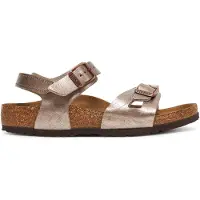 Birkenstock Kid's Rio AS Sandali Bambini (29 - Narrow, marrone)