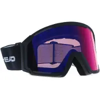 Head - Maschera da sci - Neves Pro 5K Red Black in Silicone - Taglia M - Nero