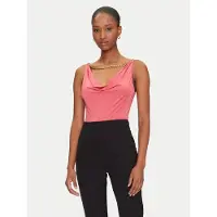Guess Marciano GUESS Alva Chain Sl Top Flowering Peony Taglia: M | Canottiere Outlet | Donna