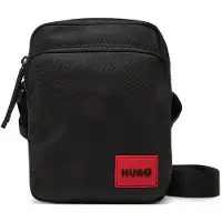HUGO Borsa a tracolla rosso / nero