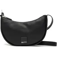 Karl Lagerfeld Klj Box Logo Soft Halfmoon Bag Black Taglia: OS | Borse a mano Outlet | Donna | Nero