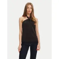 Guess Marciano GUESS Selena Halter Knot T Jet Black A996 Taglia: M | Magliette intime Outlet | Donna | Nero