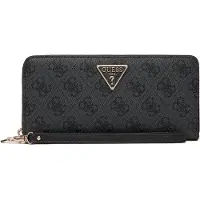 GUESS portafoglio grande da donna con stampa logo 4g all over coal logo