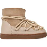 INUIKII per donna. 1001.003.0122 Stivali di Pelle Classic beige (37), Basso, Stringhe, Casual