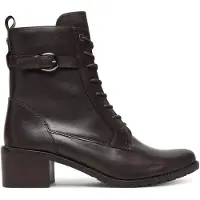 Caprice Stivaletto stringato cioccolato