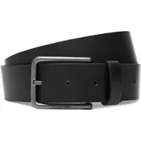 Calvin Klein Warmth Buckle Smooth Belt Black/antique Silver Taglia: 100 | Cinture Outlet | Uomo | Grigio