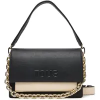 Tous per donna. 2002287651 Borsa a tracolla media Audree Kaos Icon nera (OSFA), Nero, Casual, Poliuretano