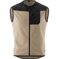 Gonso Adventure Vest Fleece Gilet da ciclismo Uomo (XL, beige)