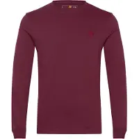 Timberland Long Sleeve Tee Burgundy Taglia: XL | Maglie a manica lunga Outlet | Uomo | Marrone