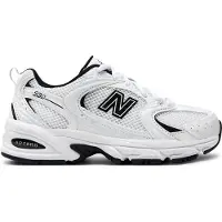 New Balance unisex. MR530 Scarpe da ginnastica 530 bianche (38.5), Bianco, Basso, Stringhe, Casual