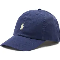 Ralph Lauren unisex per bambino. 322552489004 Cappellino chino in cotone blu navy (5/7años), Casual, moda per bambini