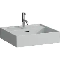 Laufen Kartell Lavabos à encastrer, 1 trou pour robinet, avec trop-plein, 500x460mm, H8103327591041, H8103327591041