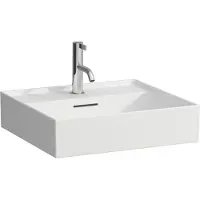 Laufen Kartell Lavabos à encastrer, 1 trou pour robinet, avec trop-plein, 500x460mm, H8103327571041, H8103327571041